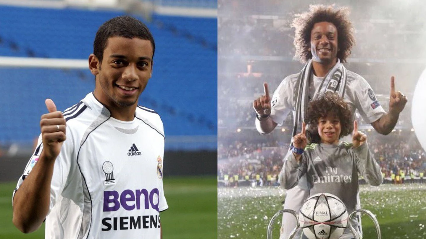 Marcelo celebra 10 años con el Real Madrid Marcelo celebra 10 años con el Real Madrid