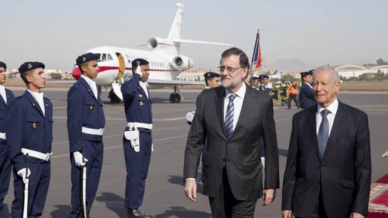 Mariano Rajoy, presidente del Gobierno, en Marruecos Mariano Rajoy, presidente del Gobierno, en Marruecos