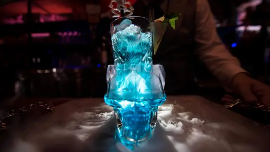 Cóctel 'El Caminante Blanco', creado por Santiago Madueño Cóctel 'El Caminante Blanco', creado por Santiago Madueño