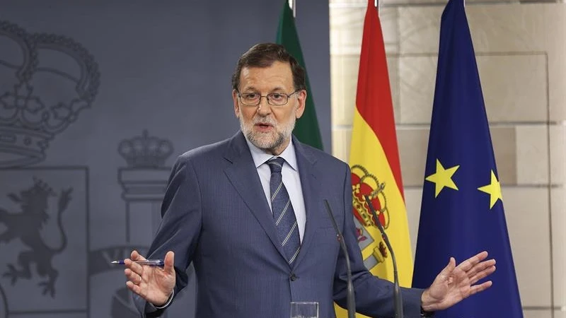 El presidente del Gobierno, Mariano Rajoy