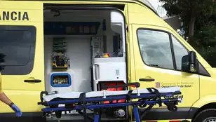 Ambulancia del Sistema de Emergencias Médicas (SEM) de Cataluña