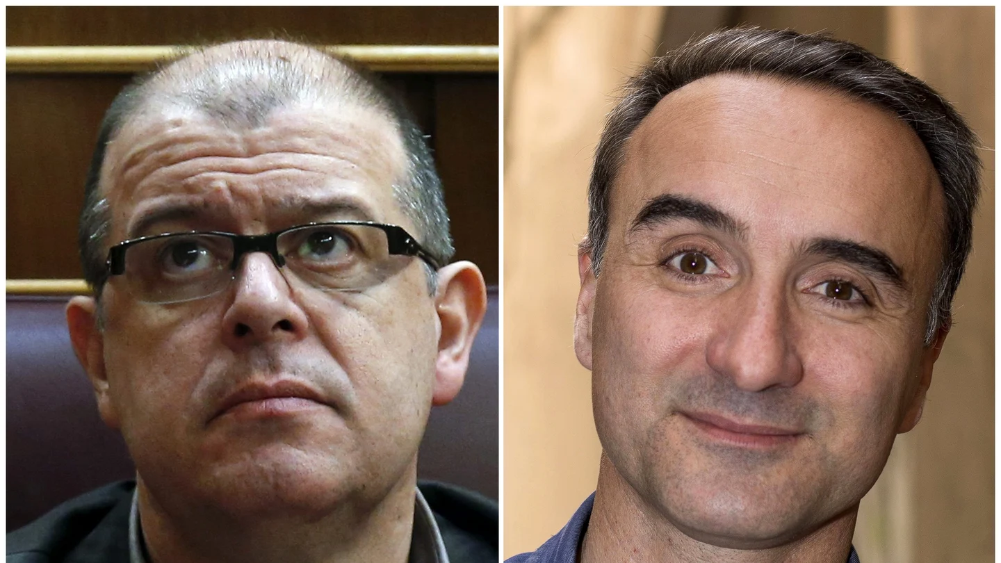 Los representantes del PSC José Zaragoza y Pere Joan Pons Los representantes del PSC José Zaragoza y Pere Joan Pons