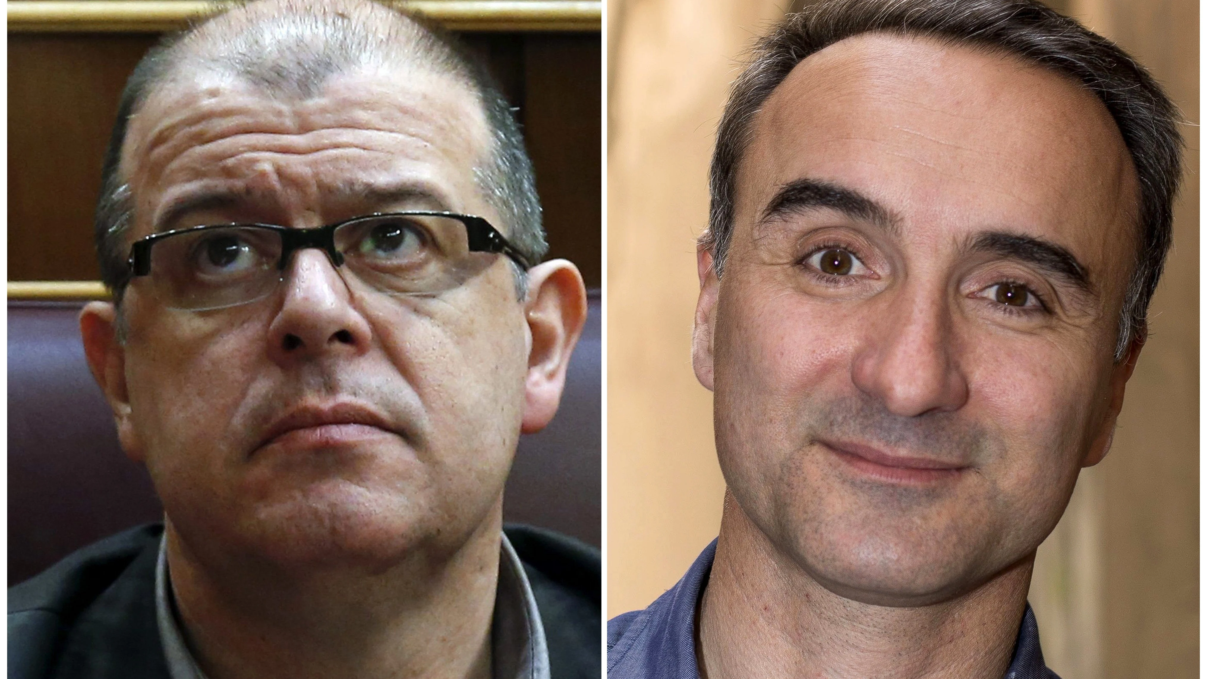 Los representantes del PSC José Zaragoza y Pere Joan Pons Los representantes del PSC José Zaragoza y Pere Joan Pons