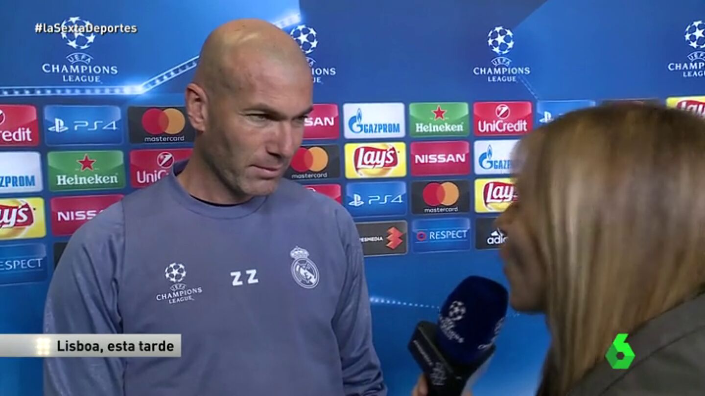 Frame 3.801702 de: Zidane: "Todos son los mejores, pero la BBC un poco m&aacute;s"