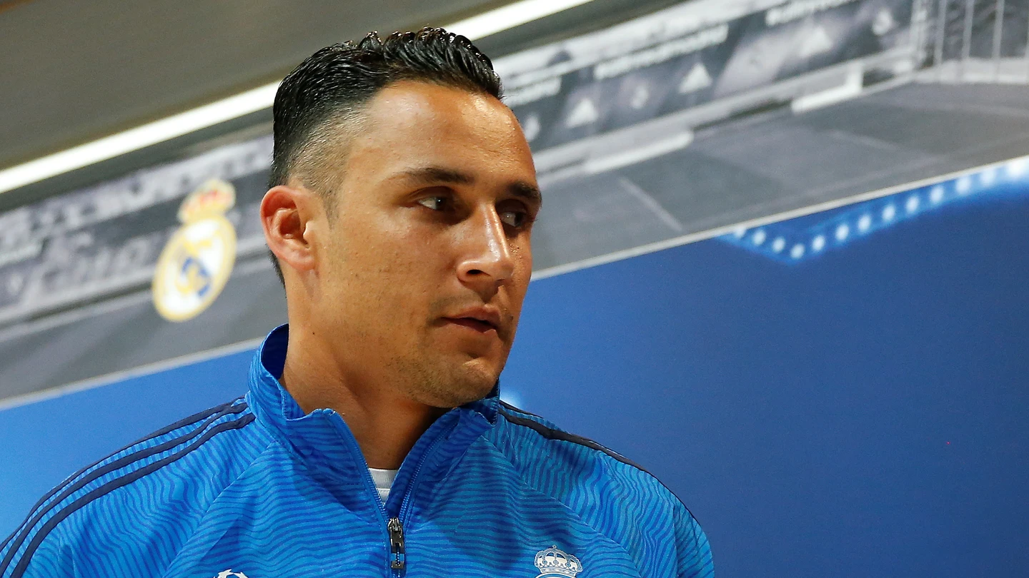 Keylor Navas en rueda de prensa Keylor Navas en rueda de prensa