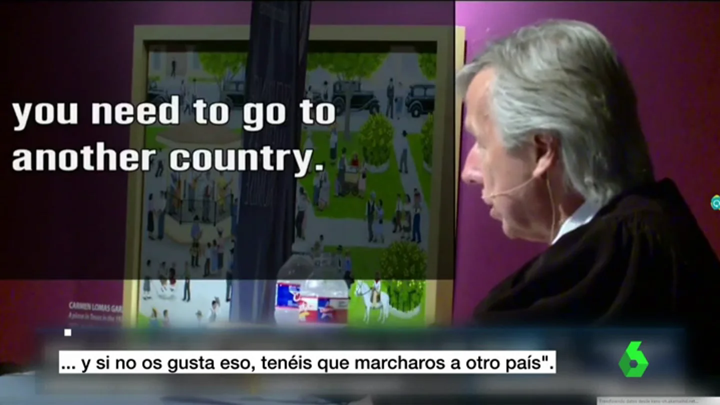 Frame 17.873342 de: Un juez aconseja a los nuevos ciudadanos de Estados Unidos que se marchen del país si no les gusta Trump Frame 17.873342 de: Un juez aconseja a los nuevos ciudadanos de Estados Unidos que se marchen del país si no les gusta Trump