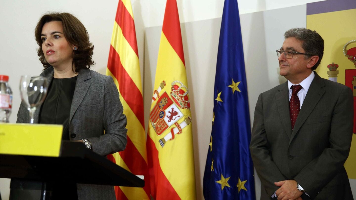 Soraya S&aacute;enz de Santamar&iacute;a, vicepresidenta del Gobierno