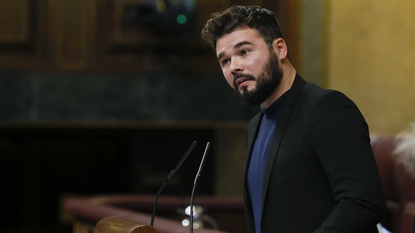 Gabriel Rufián, portavoz de ERC ºGabriel Rufián, portavoz de ERC