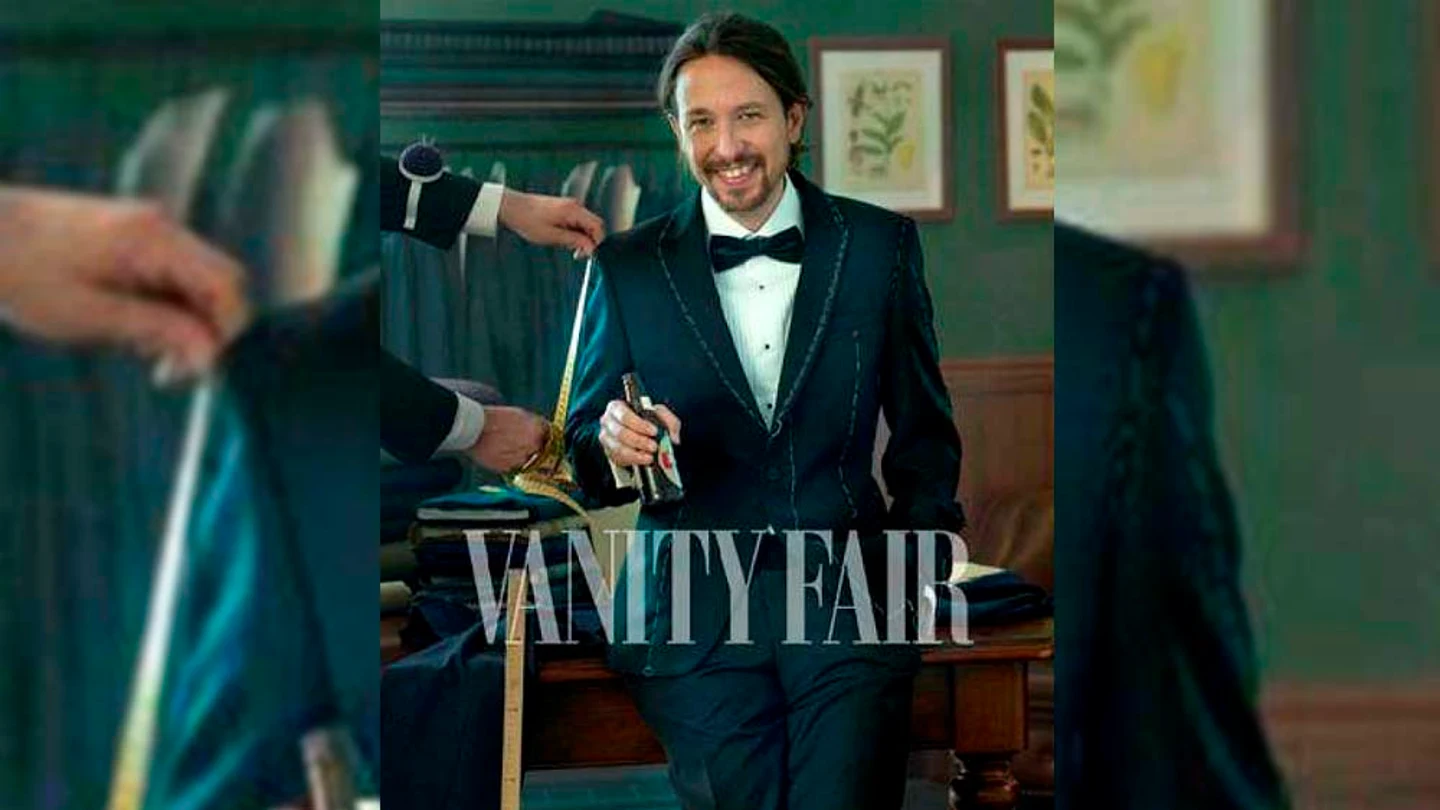 Pablo Iglesias posa para la revista Vanity Fair Pablo Iglesias posa para la revista Vanity Fair