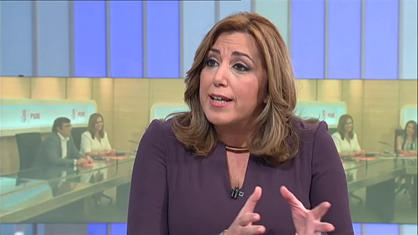 Frame 2.039192 de: Susana Díaz ve compatible la presidencia de una comunidad y ser líder del PSOE Frame 2.039192 de: Susana Díaz ve compatible la presidencia de una comunidad y ser líder del PSOE