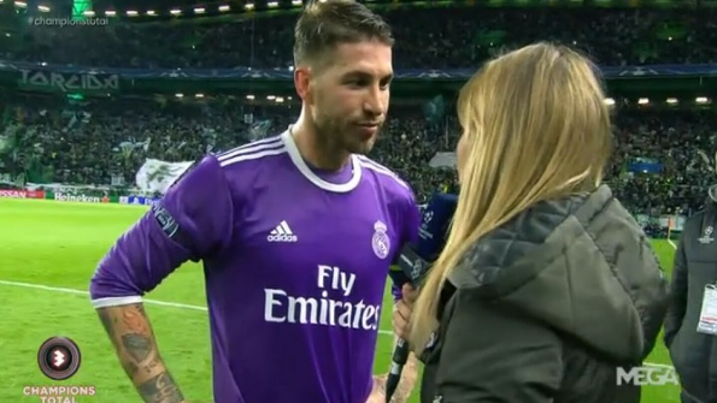 Sergio Ramos con Susana Guasch