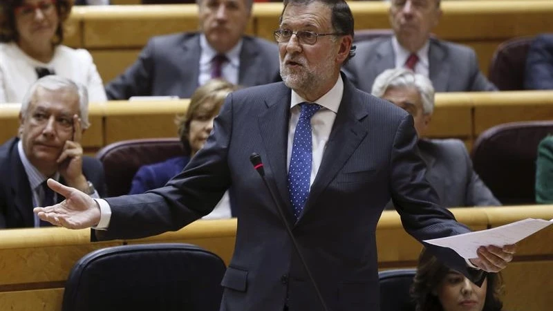 Mariano Rajoy en el Senado