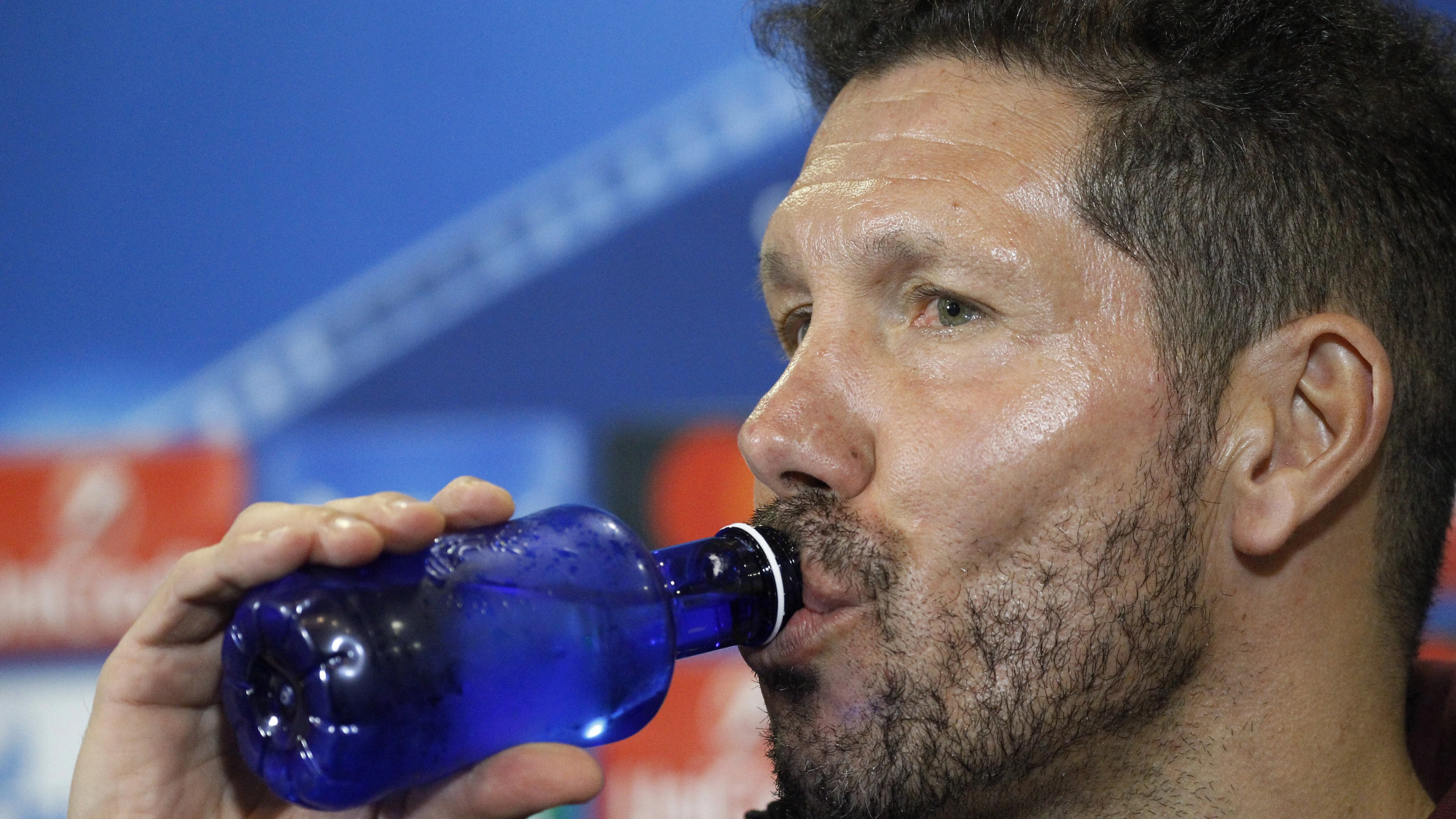 Simeone, en rueda de prensa