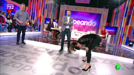 El lanzamiento de zapatilla de Cristina Pedroche El lanzamiento de zapatilla de Cristina Pedroche