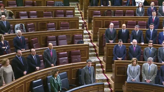 Frame 48.72972 de: Unidos Podemos se niega a guardar un minuto de silencio por Barberá: "No vamos a homenajear a una persona cuya trayectoria está marcada por la corrupción" Frame 48.72972 de: Unidos Podemos se niega a guardar un minuto de silencio por Barberá: "No vamos a homenajear a una persona cuya trayectoria está marcada por la corrupción"