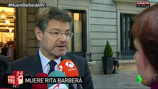 Frame 59.588971 de: Rafael Catalá: "Cada uno tendrá sobre su conciencia las barbaridades que ha dicho sobre Rita Barberá" Frame 59.588971 de: Rafael Catalá: "Cada uno tendrá sobre su conciencia las barbaridades que ha dicho sobre Rita Barberá"