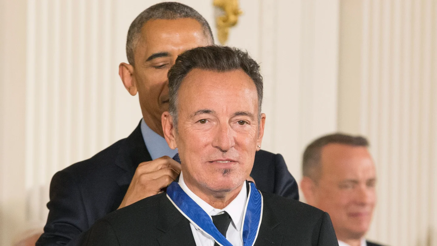 Obama condecora a Bruce Springsteen Obama condecora a Bruce Springsteen