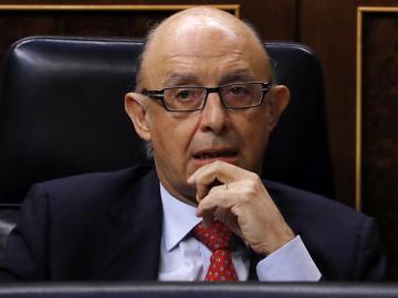 El ministro de Hacienda, Cristóbal Montoro El ministro de Hacienda, Cristóbal Montoro