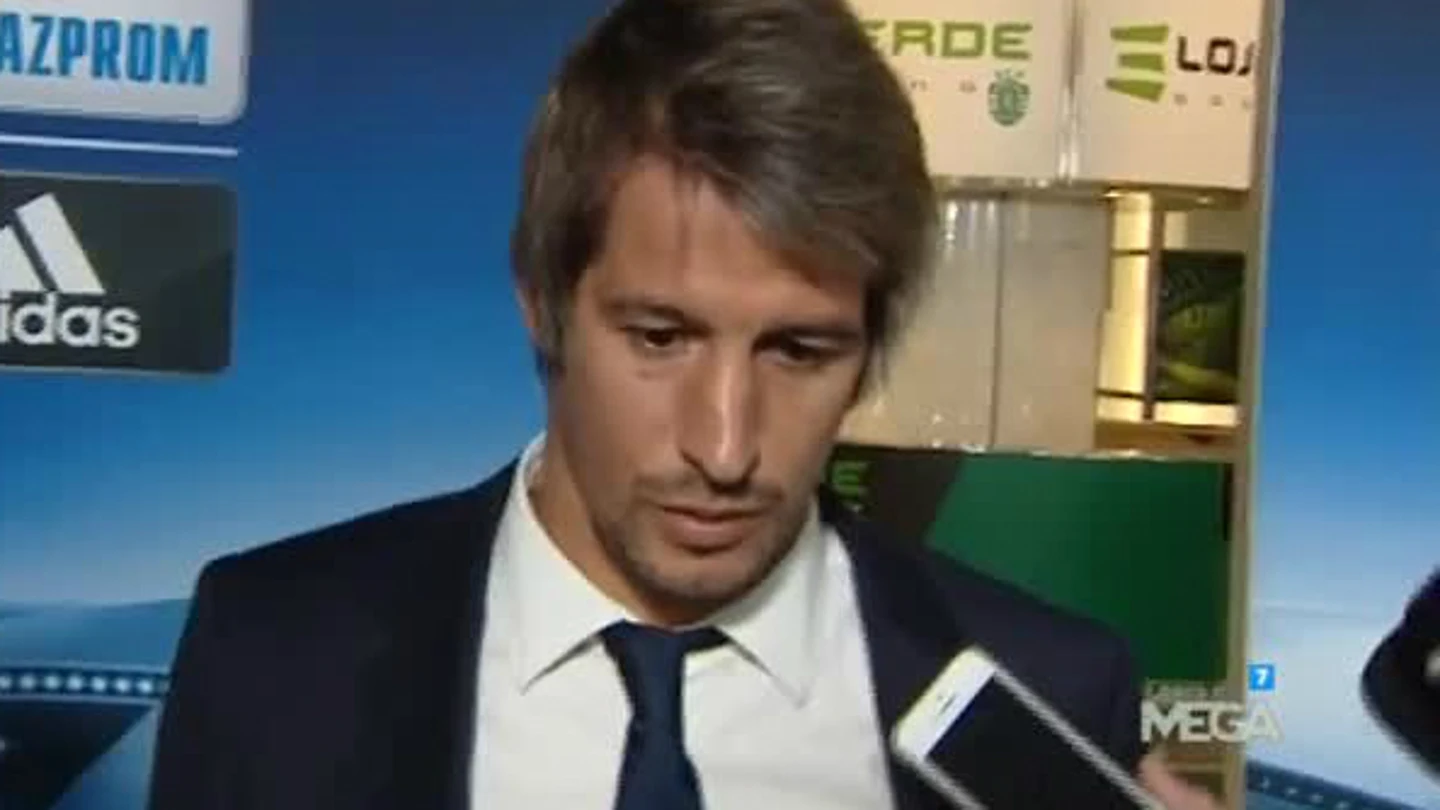 Coentrao, en zona mixta tras el Sporting - Madrid Coentrao, en zona mixta tras el Sporting - Madrid
