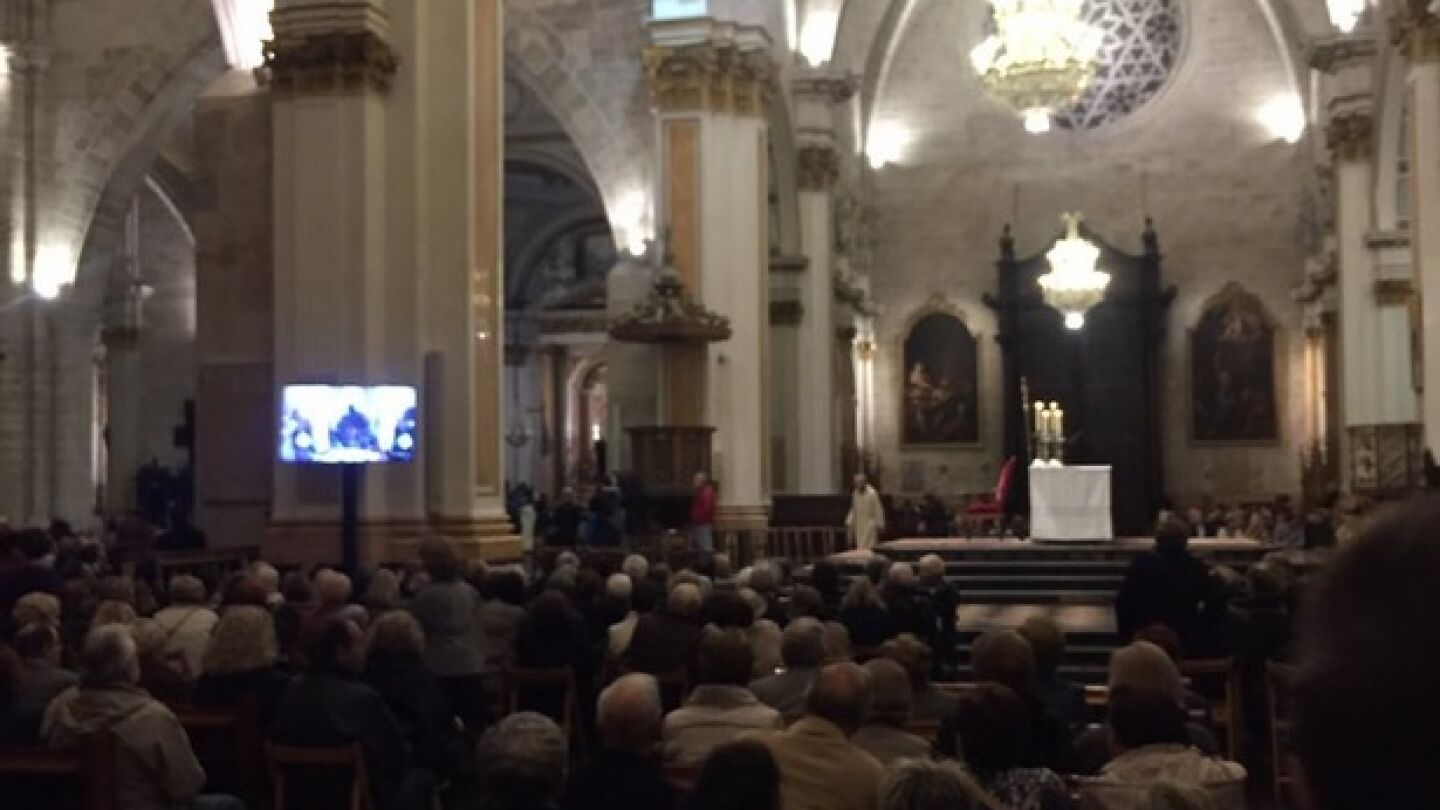 Homil&iacute;a por Rita Barber&aacute; en la Catedral de Valencia