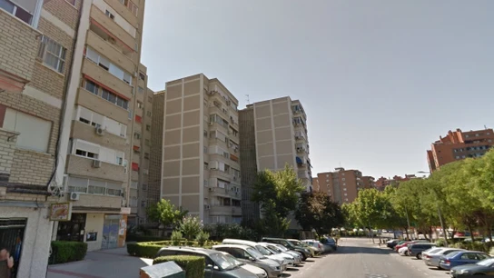 Calle de Barcelona, en Fuenlabrada, Madrid Calle de Barcelona, en Fuenlabrada, Madrid