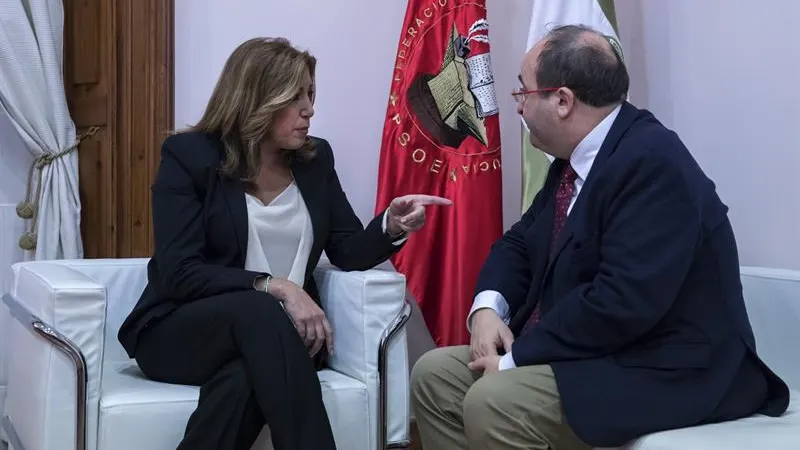 Susana Díaz y Miquel Iceta