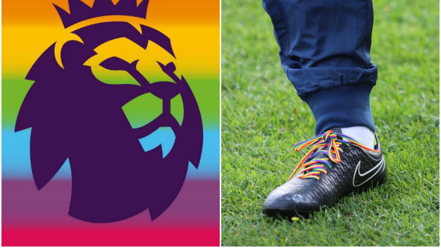 La campa&ntilde;a de la Premier con los cordones de las botas multicolores