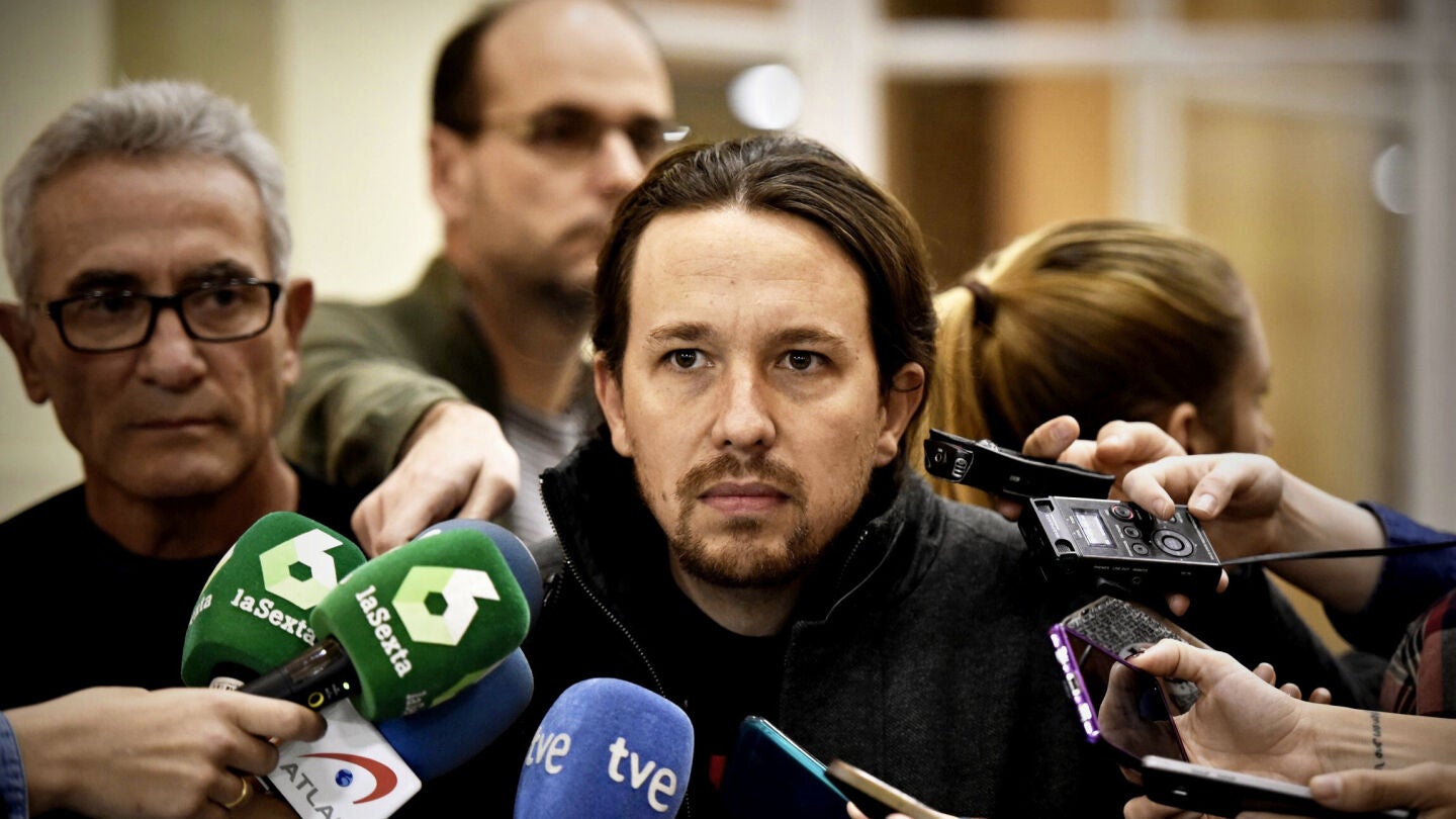 Pablo Iglesias, l&iacute;der de Podemos
