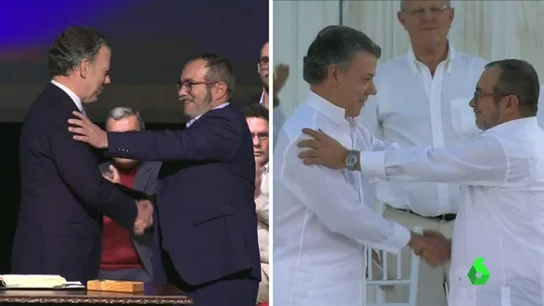 Frame 7.082118 de: El Gobierno colombiano y las FARC firman un nuevo y definitivo acuerdo de paz, más inclusivo y sin rencor Frame 7.082118 de: El Gobierno colombiano y las FARC firman un nuevo y definitivo acuerdo de paz, más inclusivo y sin rencor