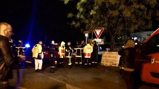 Residencia de Montpellier donde se ha producido el asalto, rodeada por la policía Residencia de Montpellier donde se ha producido el asalto, rodeada por la policía