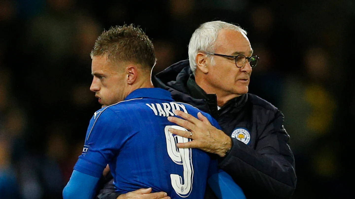 Ranieri y Vardy Ranieri y Vardy