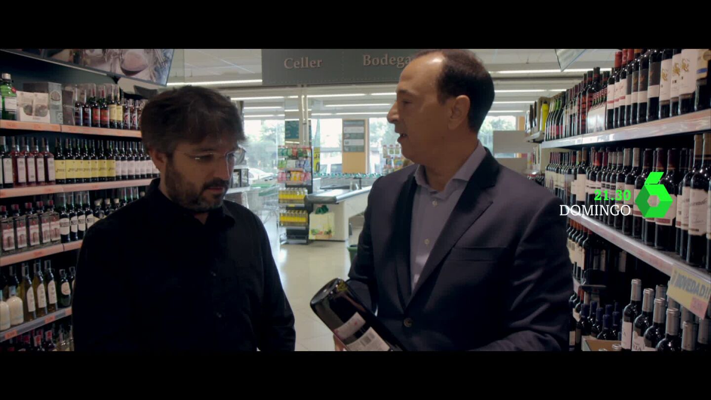 Jordi &Eacute;vole visita un Mercadona