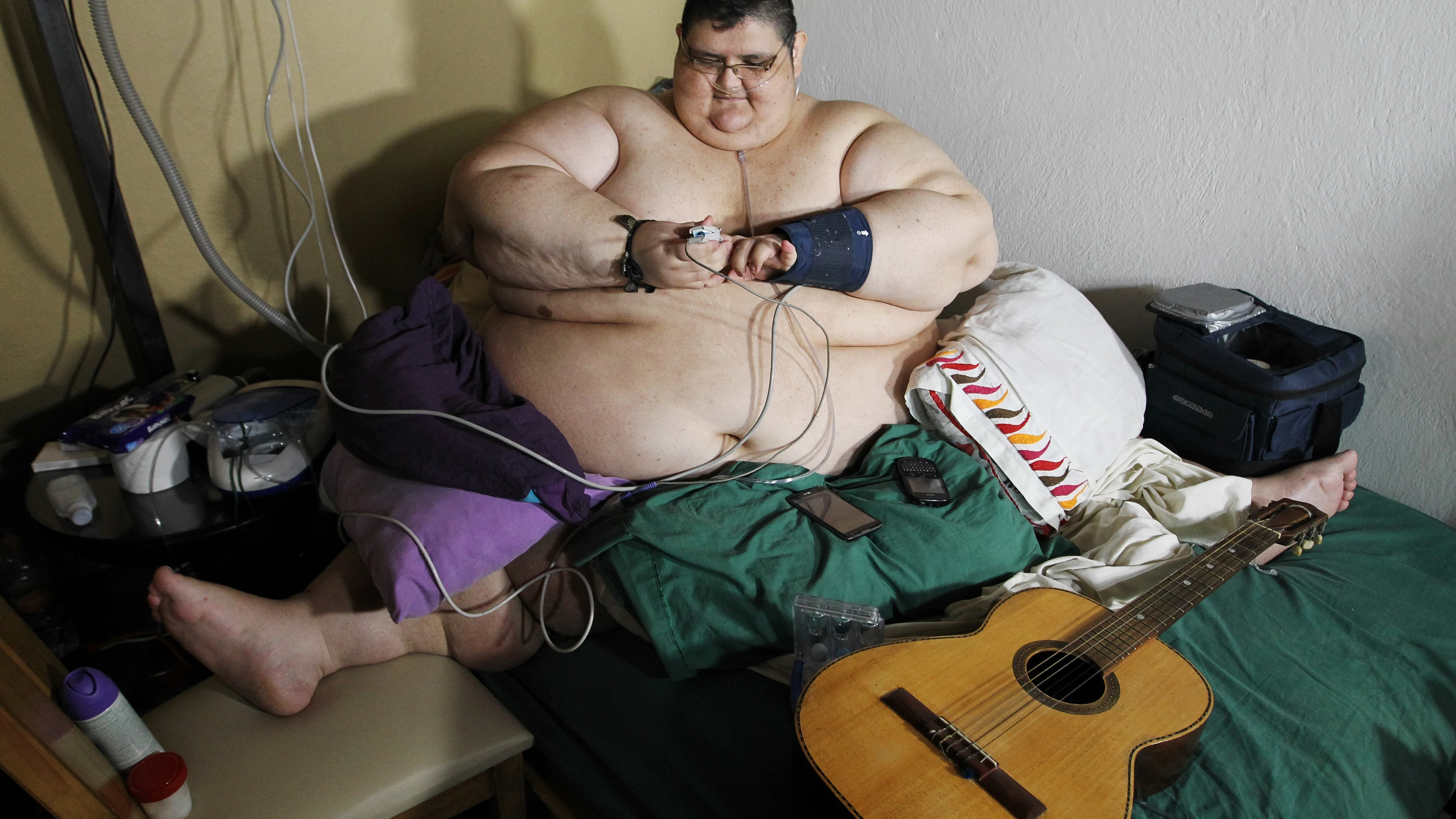 El mexicano Juan Pedro Franco, el hombre más obeso del mundo