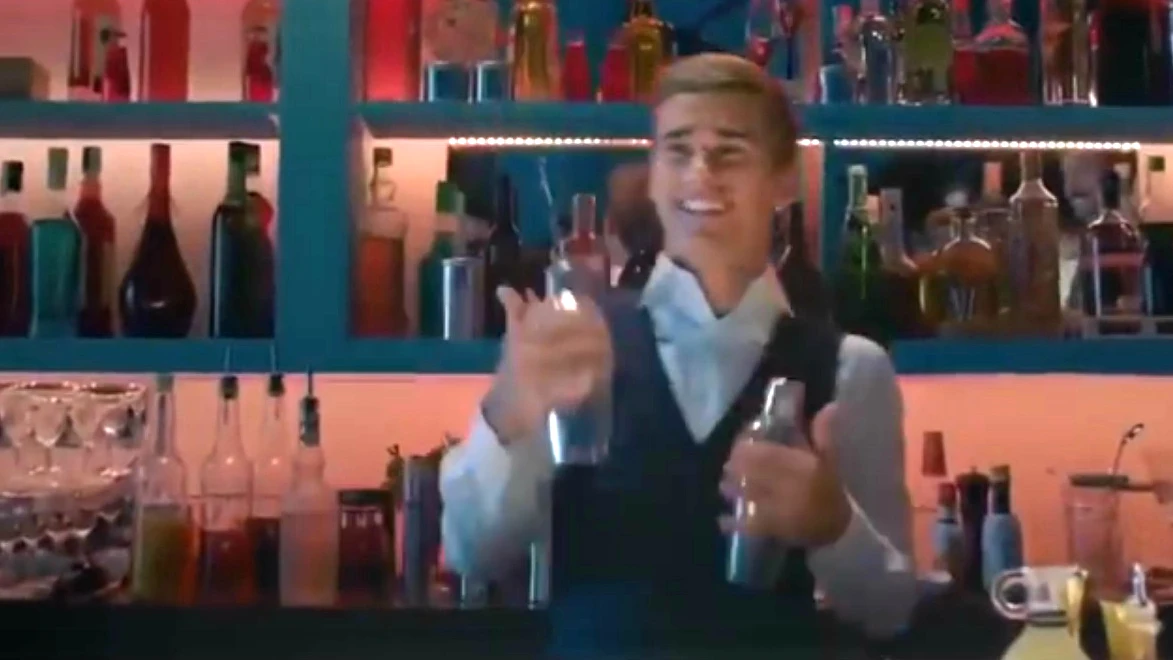 Griezmann, de camarero en un anuncio