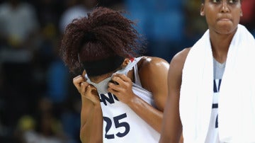 Jugadoras de baloncesto femenino