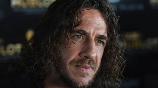 Carles Puyol, en un acto Carles Puyol, en un acto