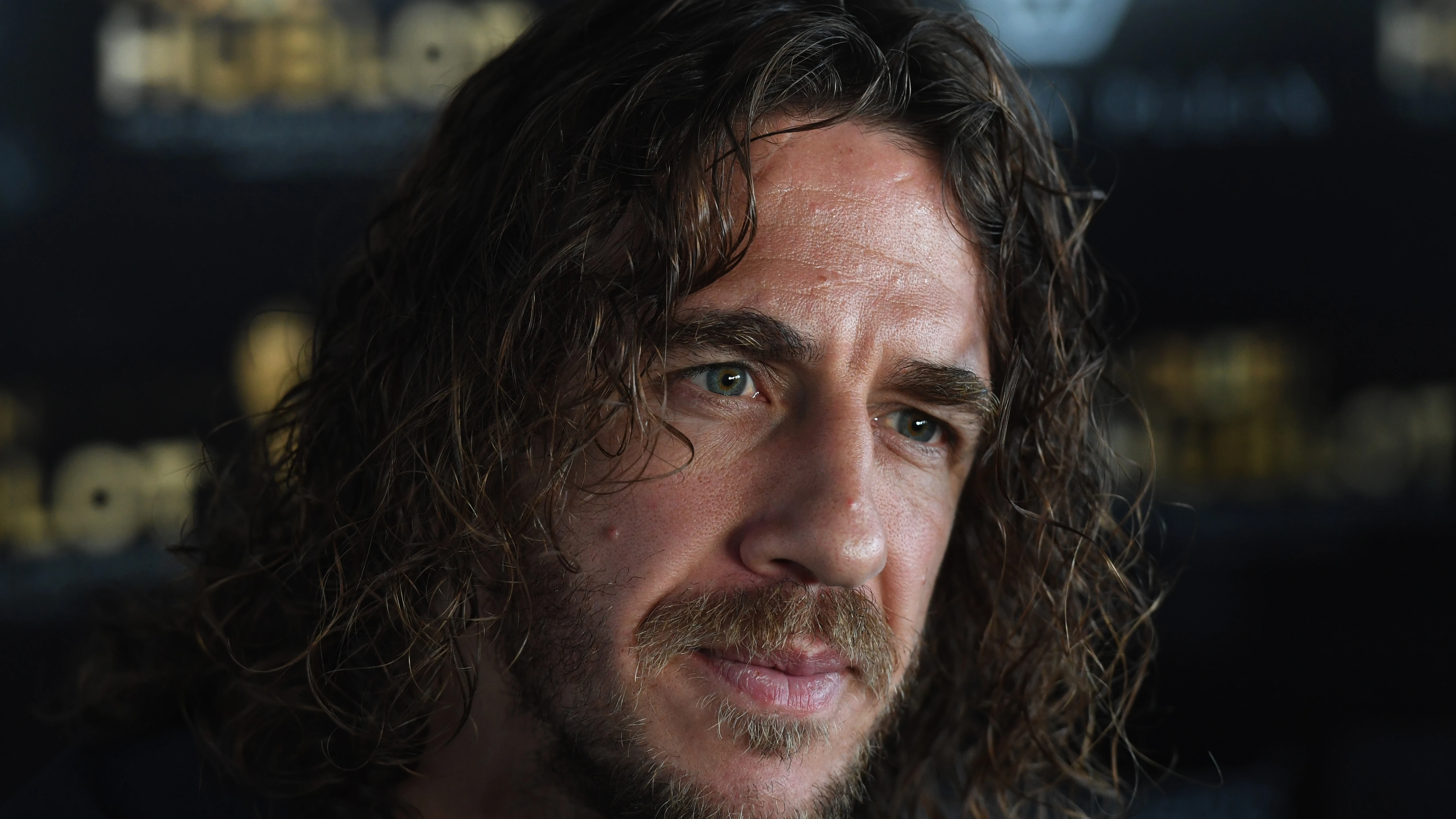 Carles Puyol, en un acto