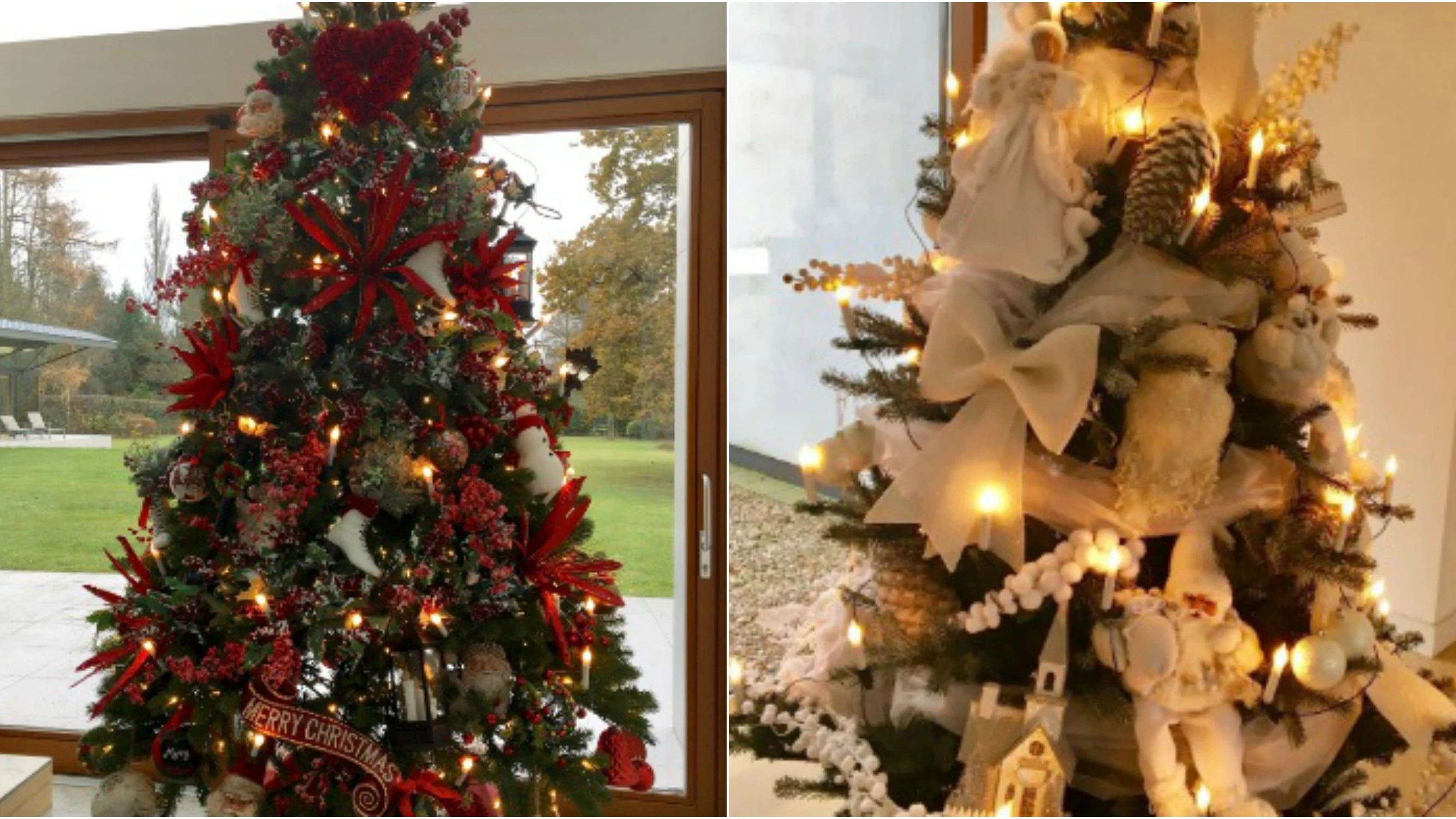 El antes y el después del árbol de Navidad de Koeman El antes y el después del árbol de Navidad de Koeman