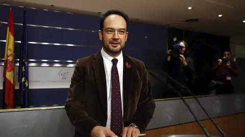 El portavoz del PSOE en el Congreso, Antonio Hernando El portavoz del PSOE en el Congreso, Antonio Hernando