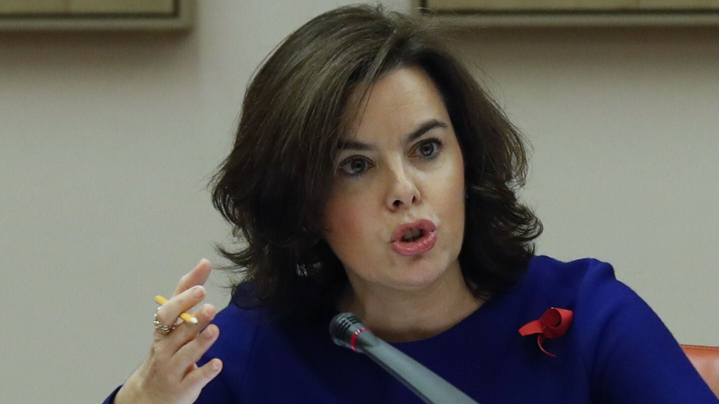 Soraya S&aacute;enz de Santamar&iacute;a, vicepresidenta del Gobierno