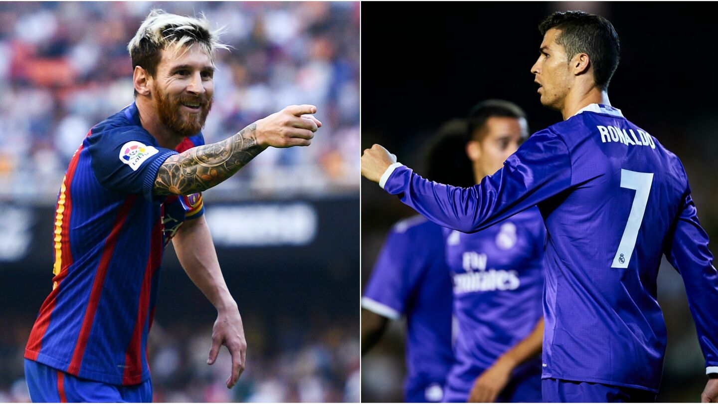 Leo Messi y Cristiano Ronaldo