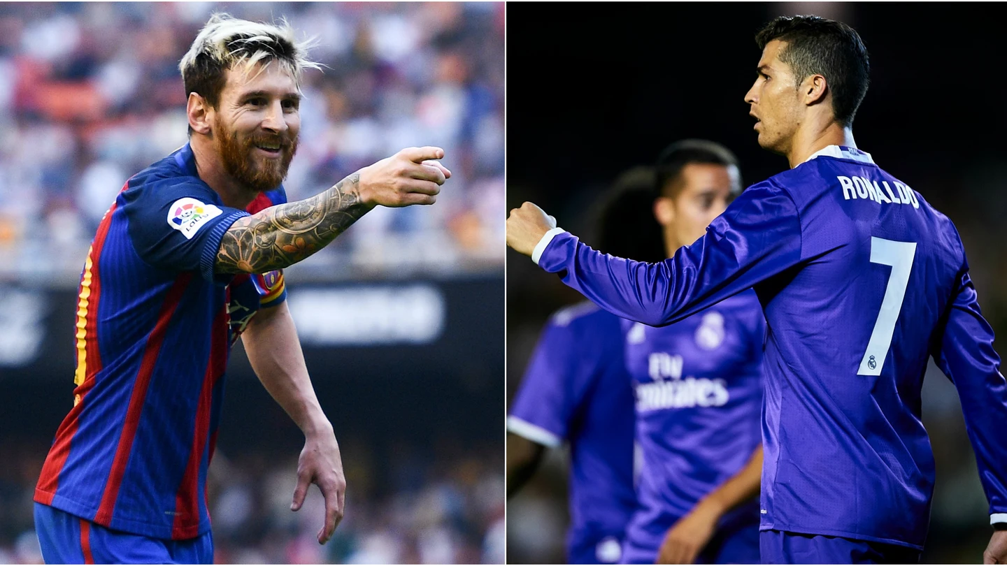 Leo Messi y Cristiano Ronaldo Leo Messi y Cristiano Ronaldo