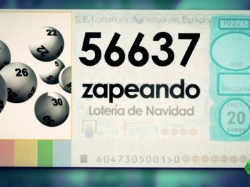 Frame 178.933844 de: Zapeando adivina el número de la Lotería de Navidad que puede hacerte rico Frame 178.933844 de: Zapeando adivina el número de la Lotería de Navidad que puede hacerte rico