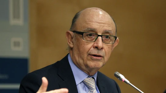 El ministro de Hacienda, Cristóbal Montoro El ministro de Hacienda, Cristóbal Montoro