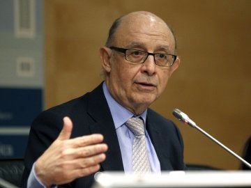 El ministro de Hacienda, Cristóbal Montoro El ministro de Hacienda, Cristóbal Montoro
