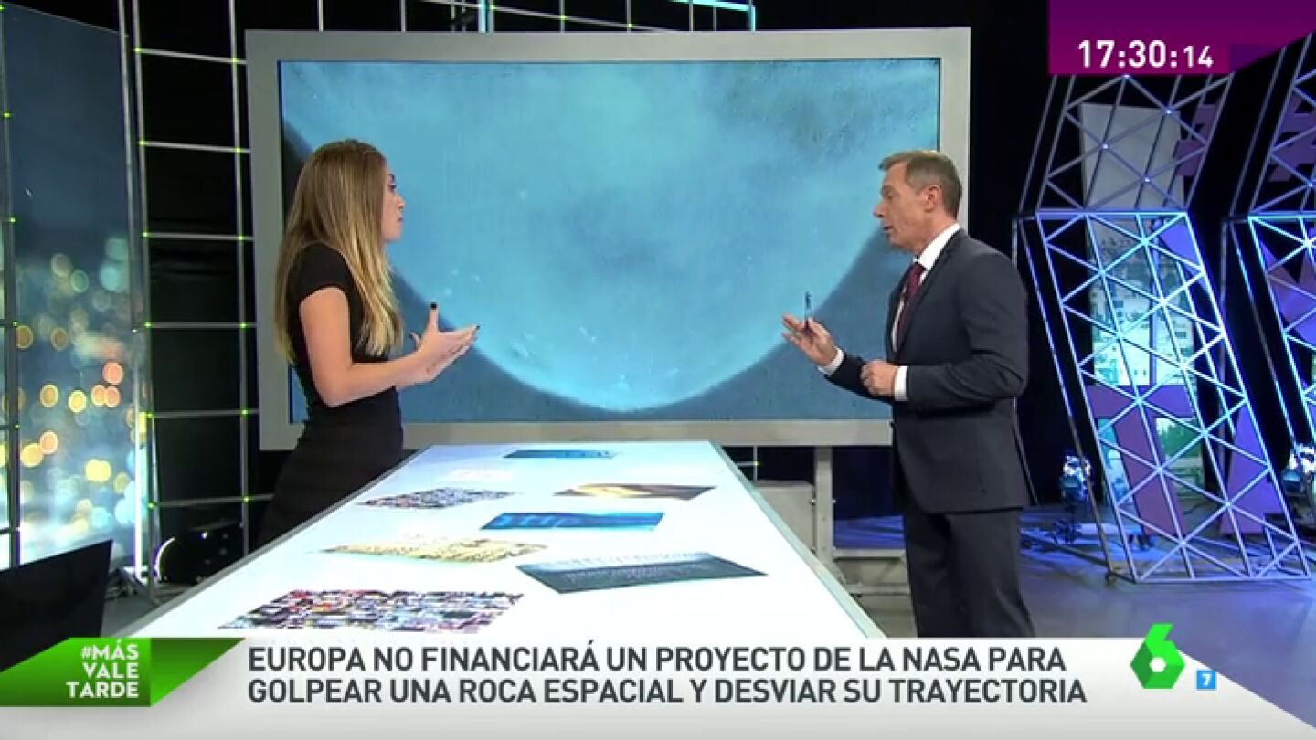 Frame 166.277254 de: Europa abandona la primera misi&oacute;n de defensa frente a asteroides 