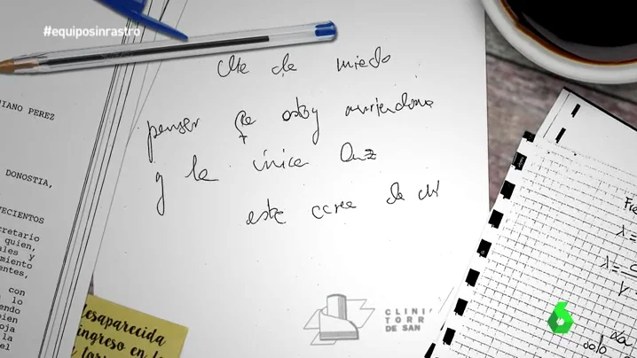 Frame 95.933125 de: "Me da miedo pensar que estoy muriendo", las palabras de Gloria Martínez horas antes de desaparecer