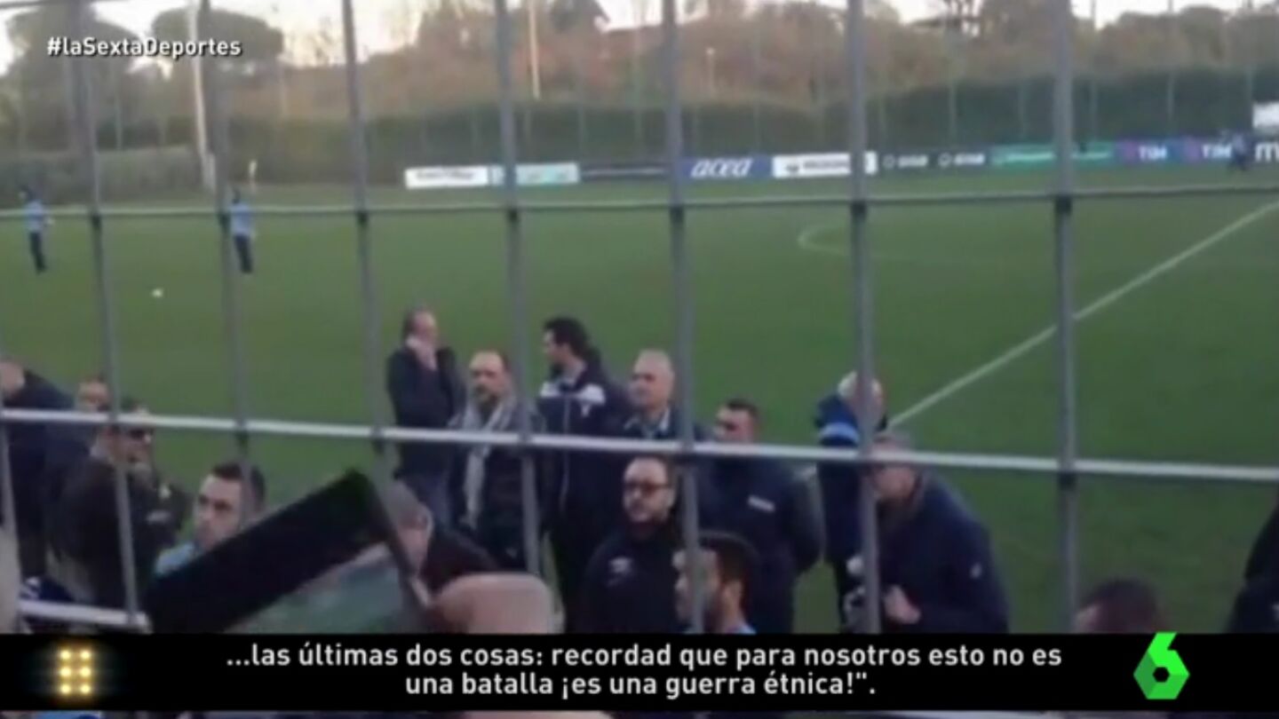 Arenga de los ultras m&aacute;s radicales de la Lazio 