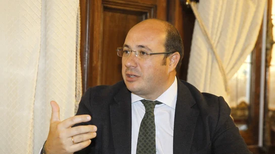 El presidente de Murcia, Pedro Antonio Sánchez El presidente de Murcia, Pedro Antonio Sánchez