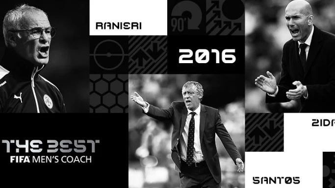 Ranieri, Santos y Zidane, finalistas de 'The Best' Ranieri, Santos y Zidane, finalistas de 'The Best'